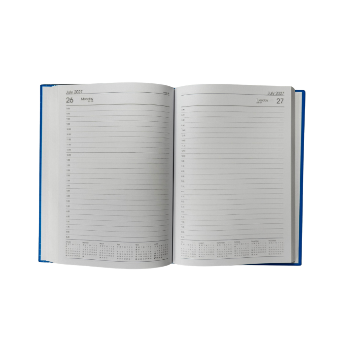 Picture of TLC Diary A5 DTP Spot Blue 2027
