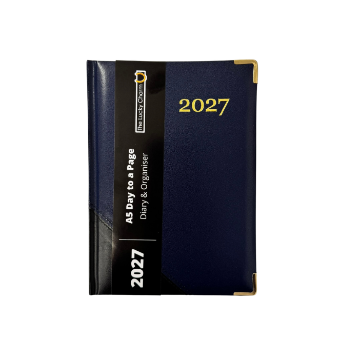 Picture of TLC Diary A5 DTP Blue 2027