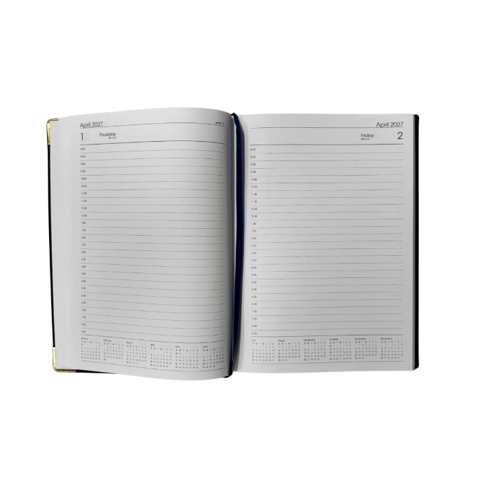 Picture of TLC Diary A5 DTP Blue 2027